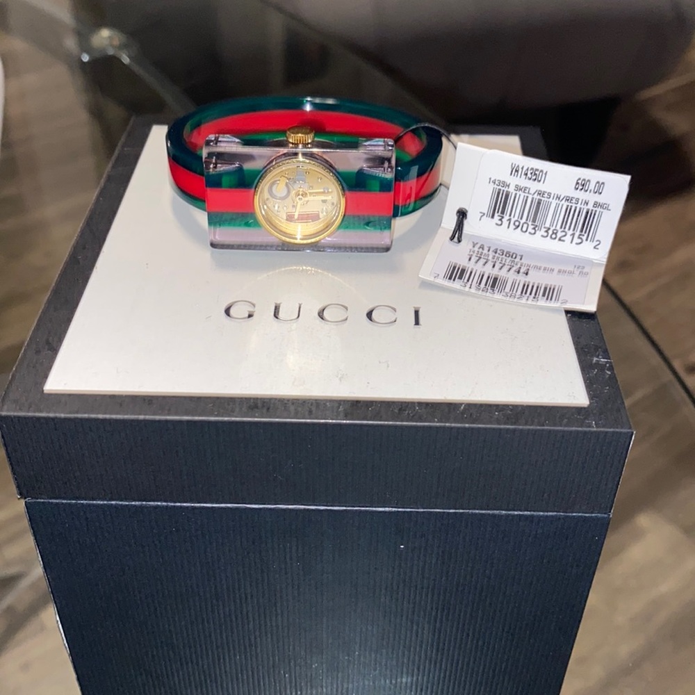 I am selling a Gucci skeleton face watch